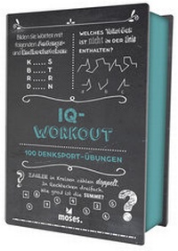 Enlarge image Cover: Quiz-Box IQ-Workout - moses Verlag