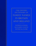Cover: The Oxford Dictionary of Family Names in Britain and Ireland - OUP eBook
