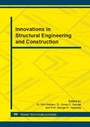 Cover: Innovations in Structural Engineering and Construction - Trans Tech Publications Ltd