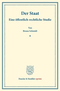 Enlarge image Cover: Der Staat. - Duncker & Humblot