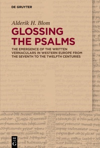 Abbildung von: Glossing the Psalms - De Gruyter