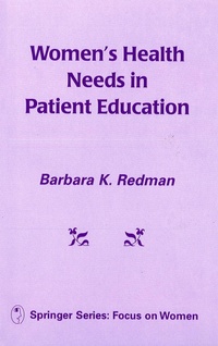 Abbildung von: Women's Health Needs In Patient Education - Springer Publishing Company