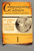 Cover: Campaigning Culture and the Global Cold War - Palgrave Macmillan