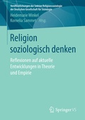 Cover: Religion soziologisch denken - Springer VS