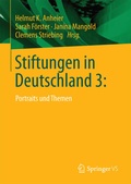 Cover: Stiftungen in Deutschland 3: - Springer VS