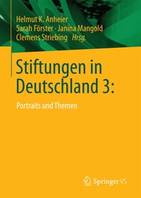 Abbildung von: Stiftungen in Deutschland 3: - Springer VS