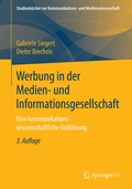 Cover: Werbung in der Medien- und Informationsgesellschaft - Springer VS