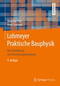 Cover: Lohmeyer Praktische Bauphysik - Springer Vieweg