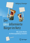 Cover: Der (des)informierte B&uuml;rger im Netz - Springer