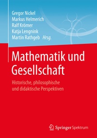 Abbildung von: Mathematik und Gesellschaft - Springer Spektrum