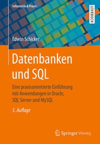 Abbildung von: Datenbanken und SQL - Springer Vieweg