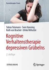 Abbildung von: Kognitive Verhaltenstherapie depressiven Grübelns - Springer