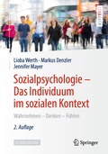 Cover: Sozialpsychologie - Das Individuum im sozialen Kontext - Springer