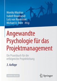Bild vergrößern Bild: Angewandte Psychologie für das Projektmanagement - Springer