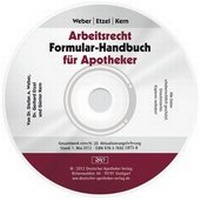 Abbildung von: Arbeitsrecht für Apotheker CD-ROM VO 24 - Deutscher Apotheker Verlag