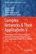 Cover: Complex Networks & Their Applications V - Springer