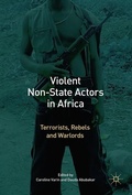 Cover: Violent Non-State Actors in Africa - Palgrave Macmillan