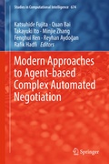 Cover: Modern Approaches to Agent-based Complex Automated Negotiation - Springer