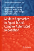 Cover: Modern Approaches to Agent-based Complex Automated Negotiation - Springer