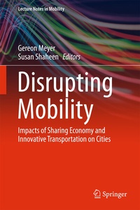 Enlarge image Cover: Disrupting Mobility - Springer
