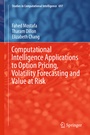 Cover: Computational Intelligence Applications to Option Pricing, Volatility Forecasting and Value at Risk - Springer