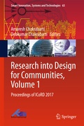 Cover: Research into Design for Communities, Volume 1 - Springer