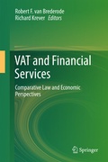 Cover: VAT and Financial Services - Springer