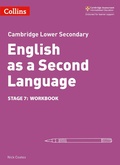 Cover: Lower Secondary English as a Second Language Workbook: Stage 7 - Collins