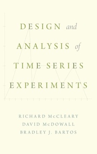 Enlarge image Cover: Design and Analysis of Time Series Experiments - Oxford University Press Inc