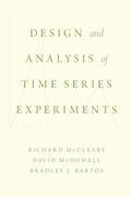 Cover: Design and Analysis of Time Series Experiments - Oxford University Press Inc
