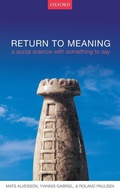 Cover: Return to Meaning - Oxford University Press