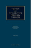 Cover: Tritton on Intellectual Property in Europe - Sweet & Maxwell