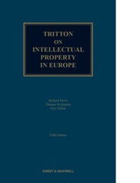 Enlarge image Cover: Tritton on Intellectual Property in Europe - Sweet & Maxwell