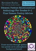 Cover: Edexcel Poetry: Relationships Anthology for Grades 9-1 Plus Unseen Poetry Advice - Revision Rocks