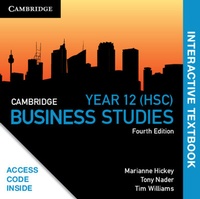 Abbildung von: Cambridge Year 12 (HSC) Business Studies 4th Edition Interactive Textbook - Cambridge University Press