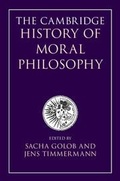 Cover: The Cambridge History of Moral Philosophy - Cambridge University Press