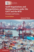 Cover: Tariff Negotiations and Renegotiations under the GATT and the WTO - Cambridge University Press