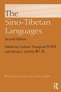 Cover: The Sino-Tibetan Languages - Routledge