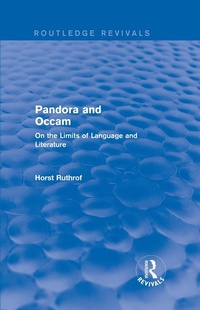 Enlarge image Cover: Routledge Revivals: Pandora and Occam (1992) - Routledge