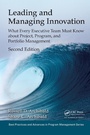 Cover: Leading and Managing Innovation - Auerbach