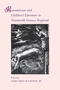 Cover: Romanticism and Children's Literature in Nineteenth-Century England - University of Georgia Press