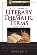 Cover: A Dictionary of Literary and Thematic Terms - Facts On File Inc