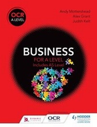 Abbildung von: OCR Business for A Level - Hodder Education