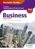 Cover: Cambridge International AS/A Level Business Revision Guide 2nd edition - Hodder Education