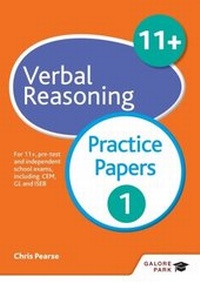 Enlarge image Cover: 11+ Verbal Reasoning Practice Papers 1 - Galore Park Publishing Ltd
