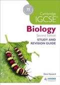 Cover: Cambridge IGCSE Biology Study and Revision Guide 2nd edition - Hodder Education