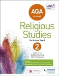 Cover: AQA A-level Religious Studies Year 2 - Hodder Education