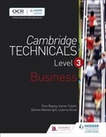 Cover: Cambridge Technicals Level 3 Business - Hodder Education