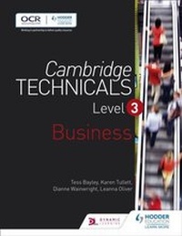 Abbildung von: Cambridge Technicals Level 3 Business - Hodder Education