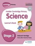 Cover: Hodder Cambridge Primary Science Learner's Book 2 - Hodder Education